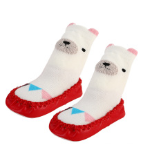 Autumn infant floor socks flat tube combed cotton toddler socks wholesale Customer